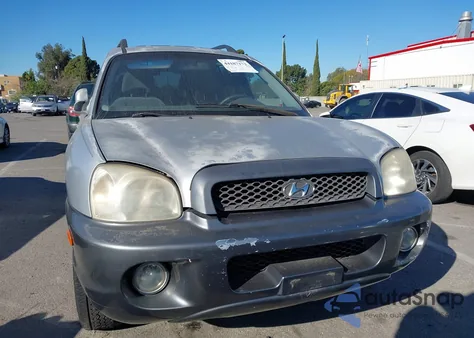 2004 Hyundai Santa Fe Gls/Lx из США, поврежденный, VIN KM8SC13EX4U792598